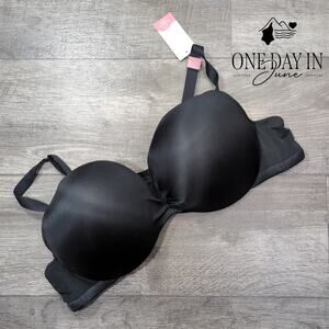 Cacique Max Boost Plunge Bra Size 48B